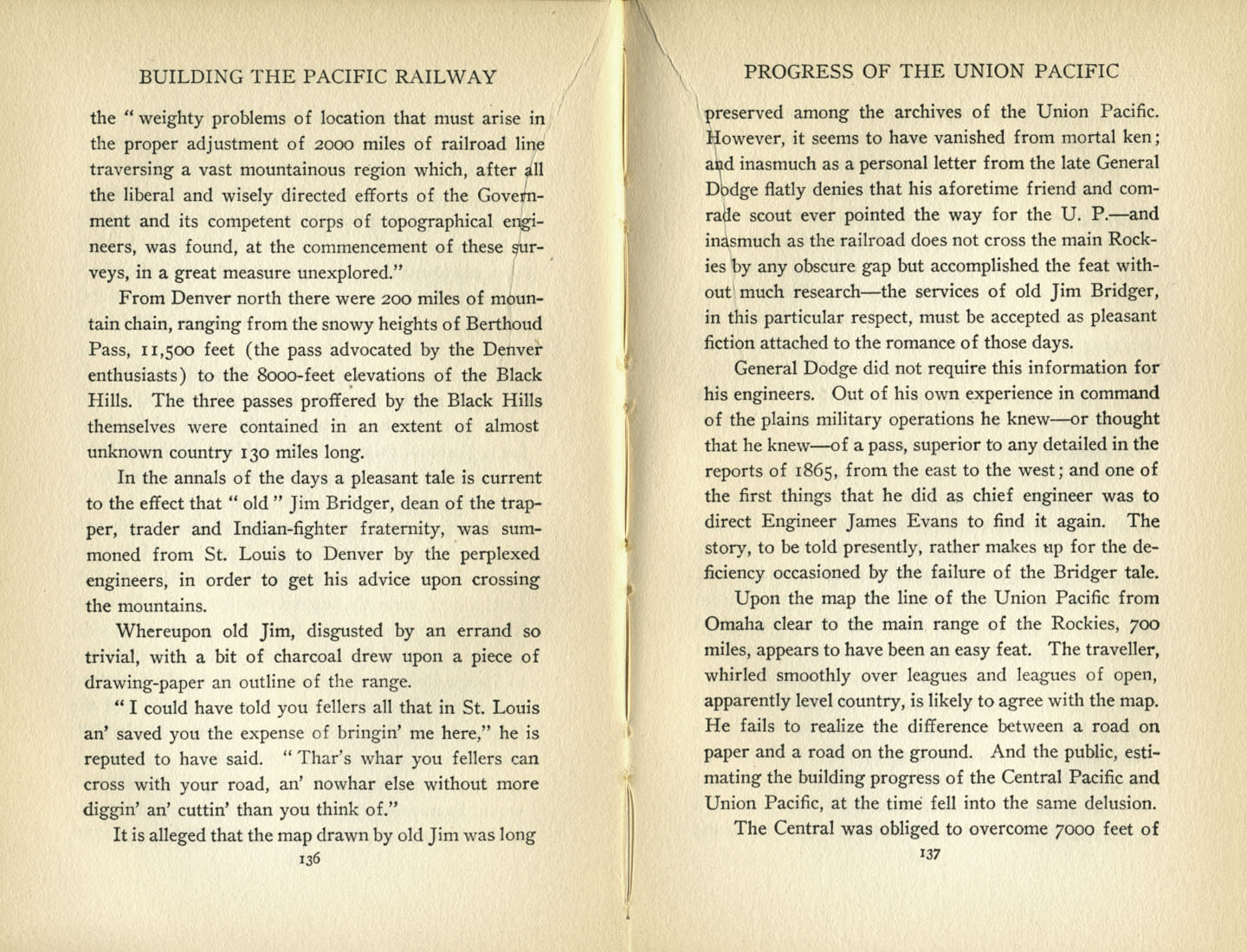 Building the Pacific Railway