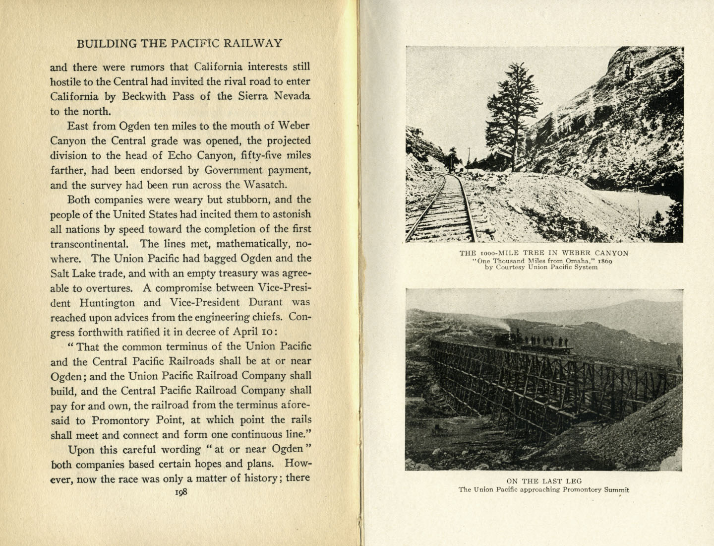 Building the Pacific Railway