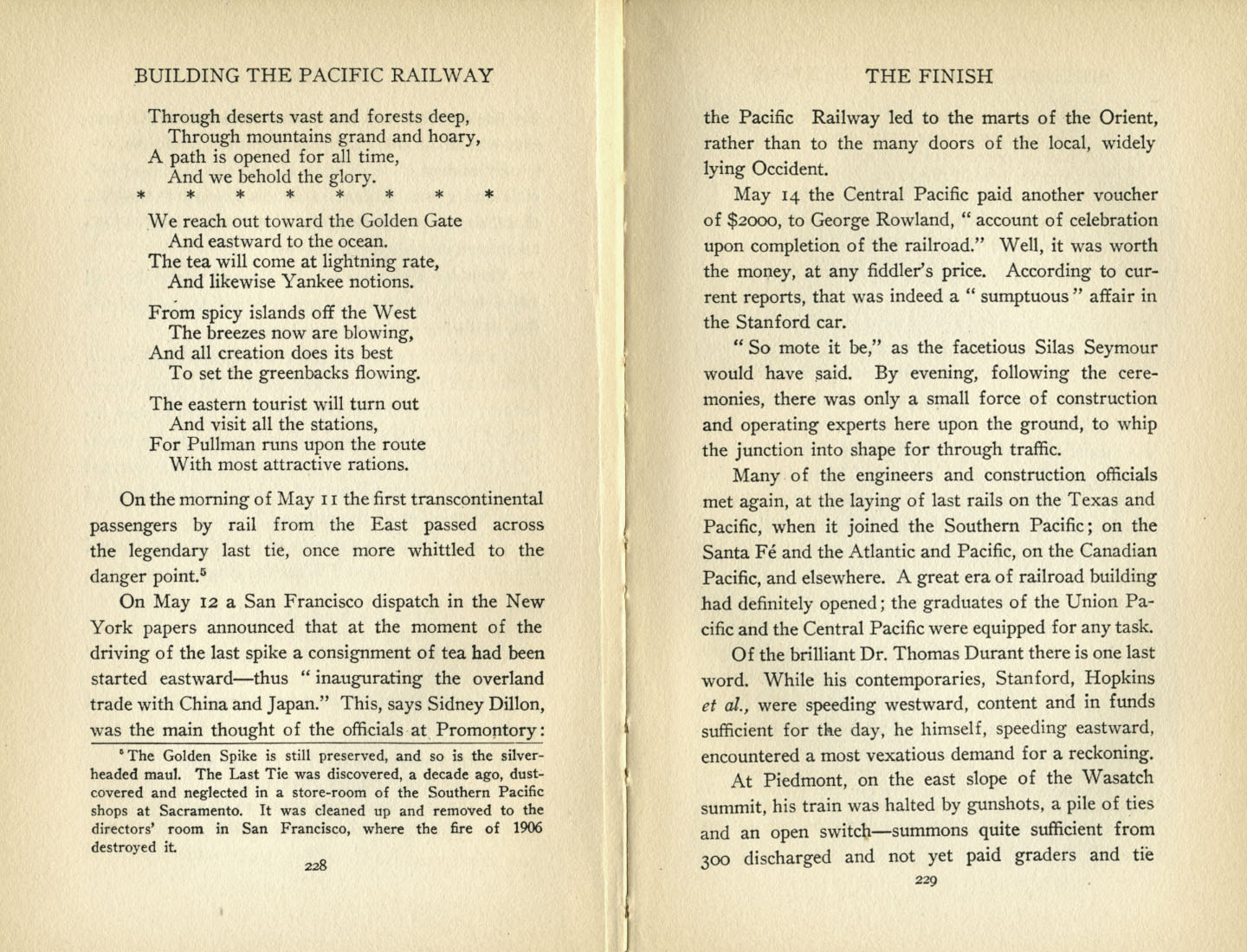 Building the Pacific Railway