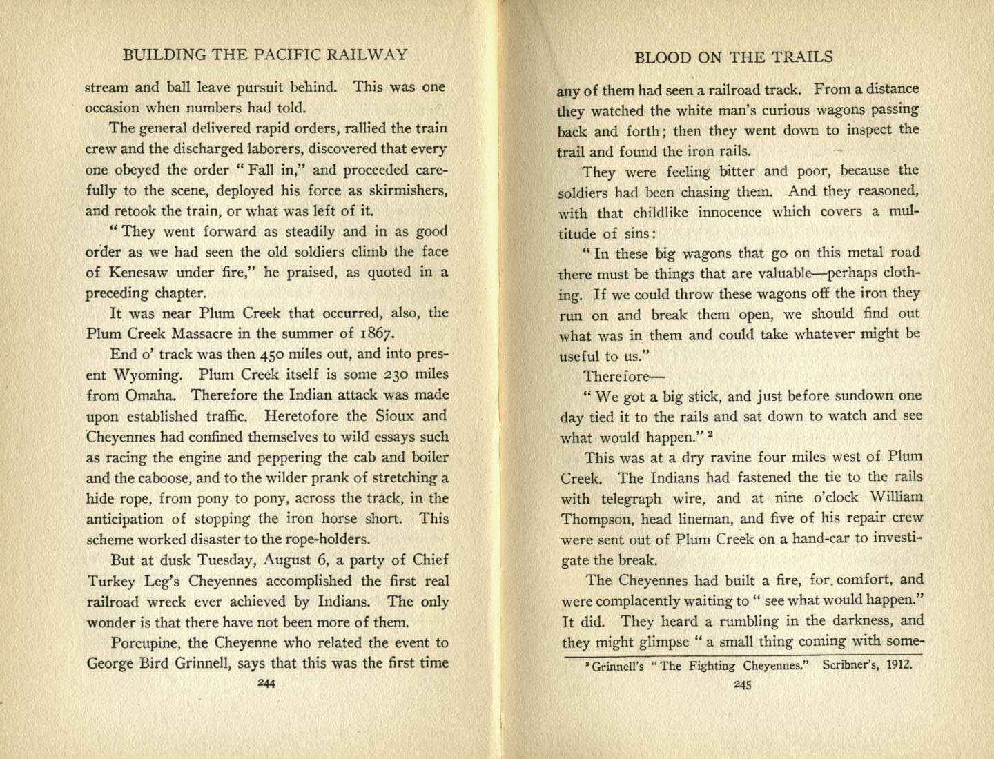 Building the Pacific Railway