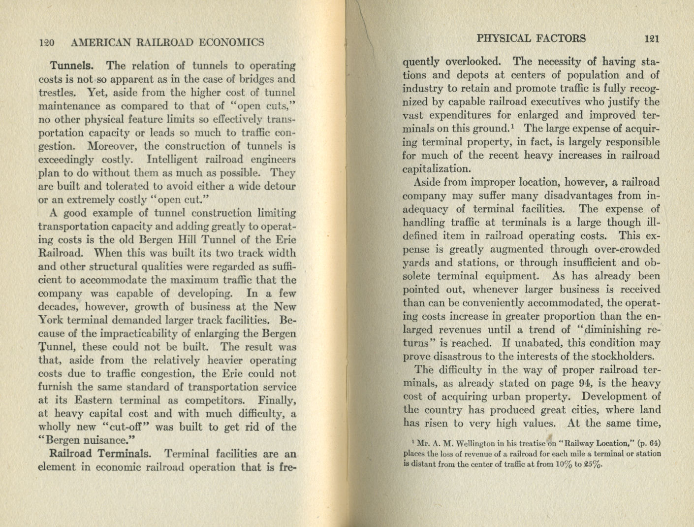 American Railroad Economics
