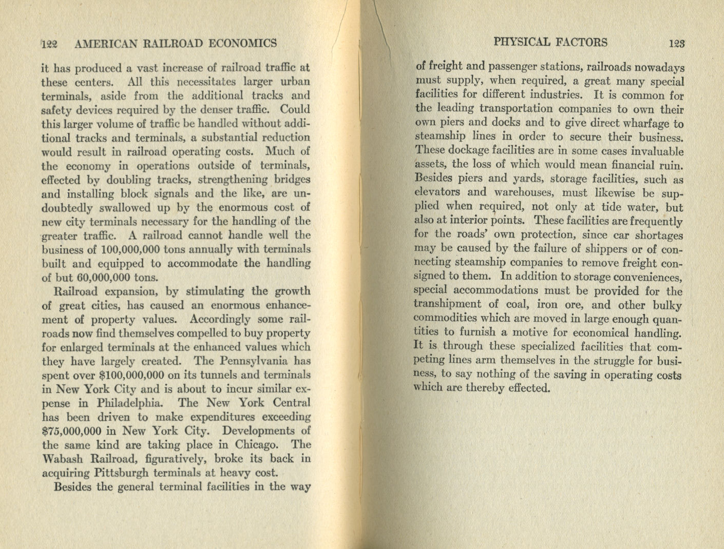 American Railroad Economics