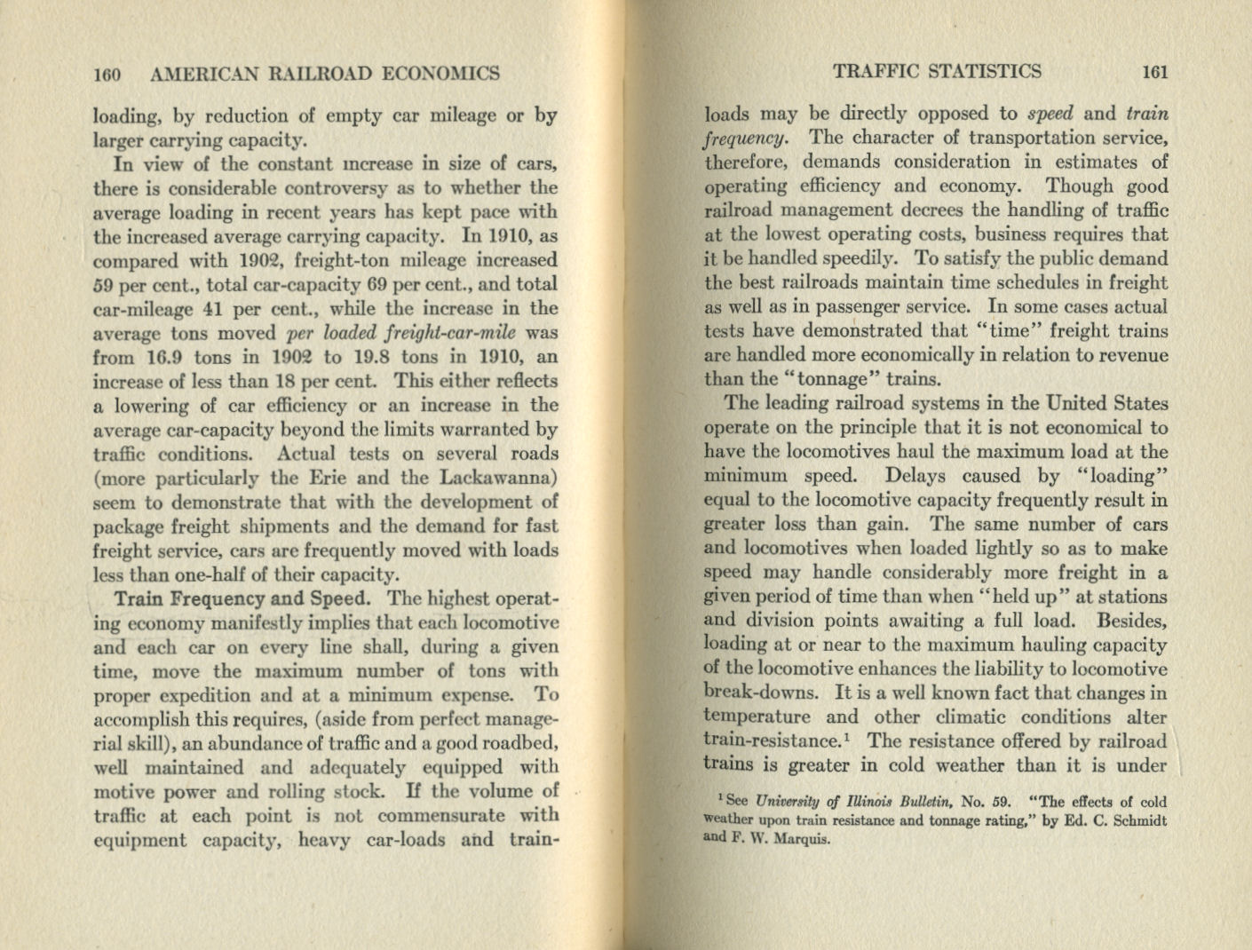 American Railroad Economics