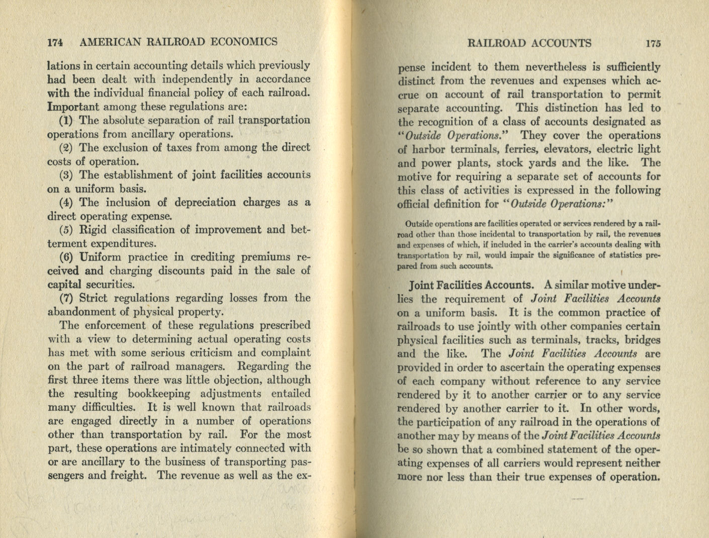 American Railroad Economics