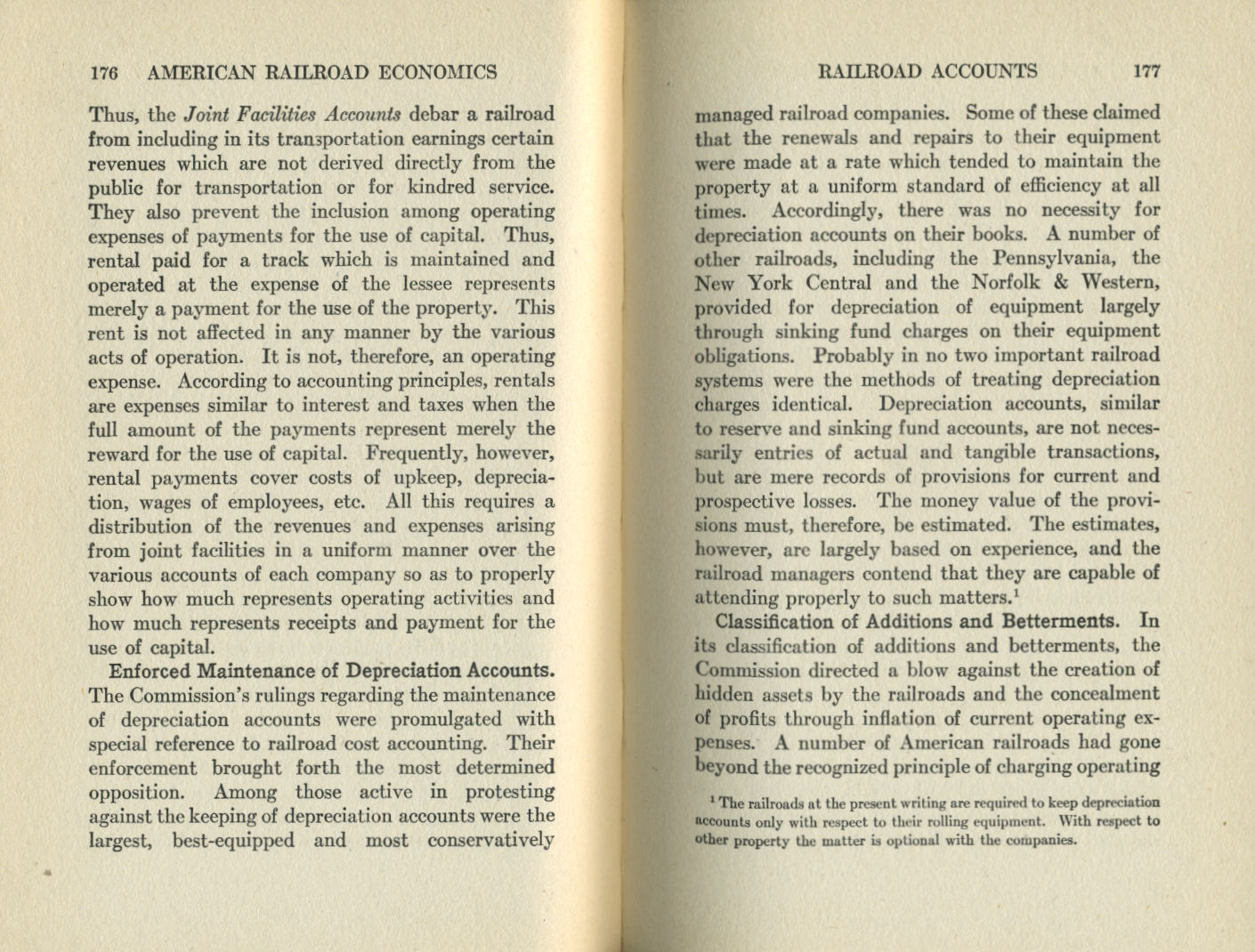 American Railroad Economics