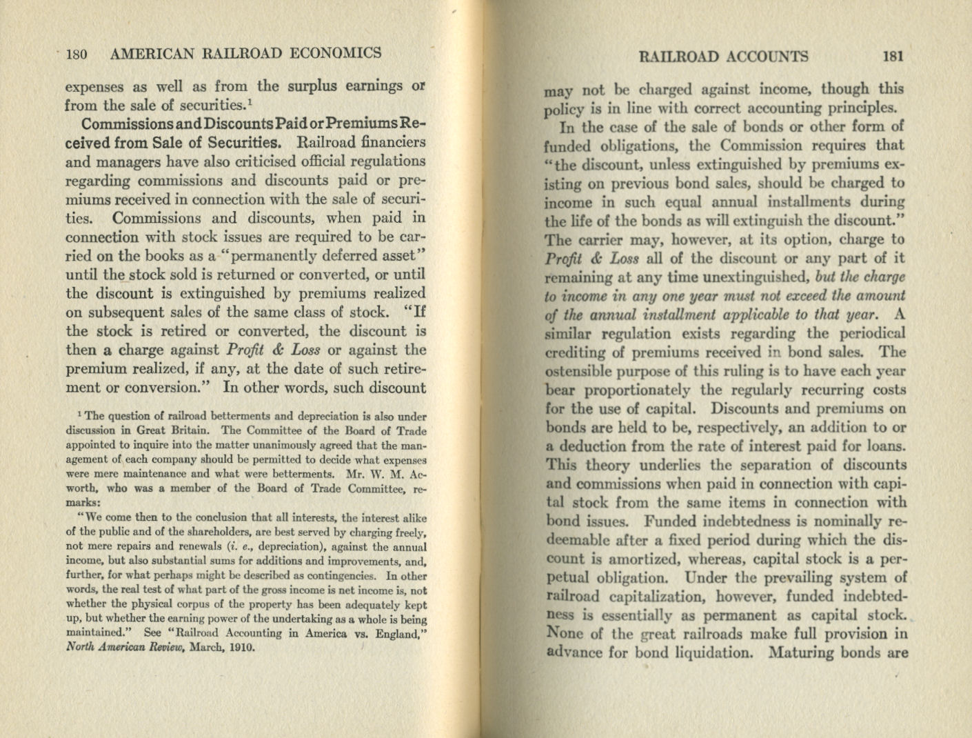 American Railroad Economics