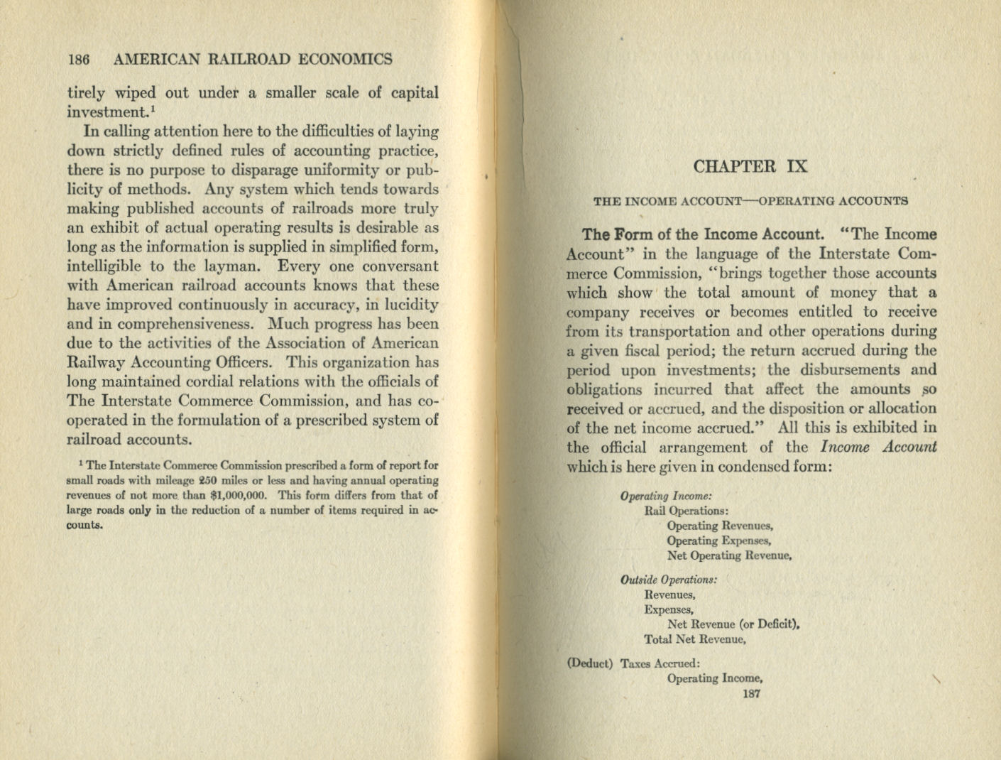 American Railroad Economics