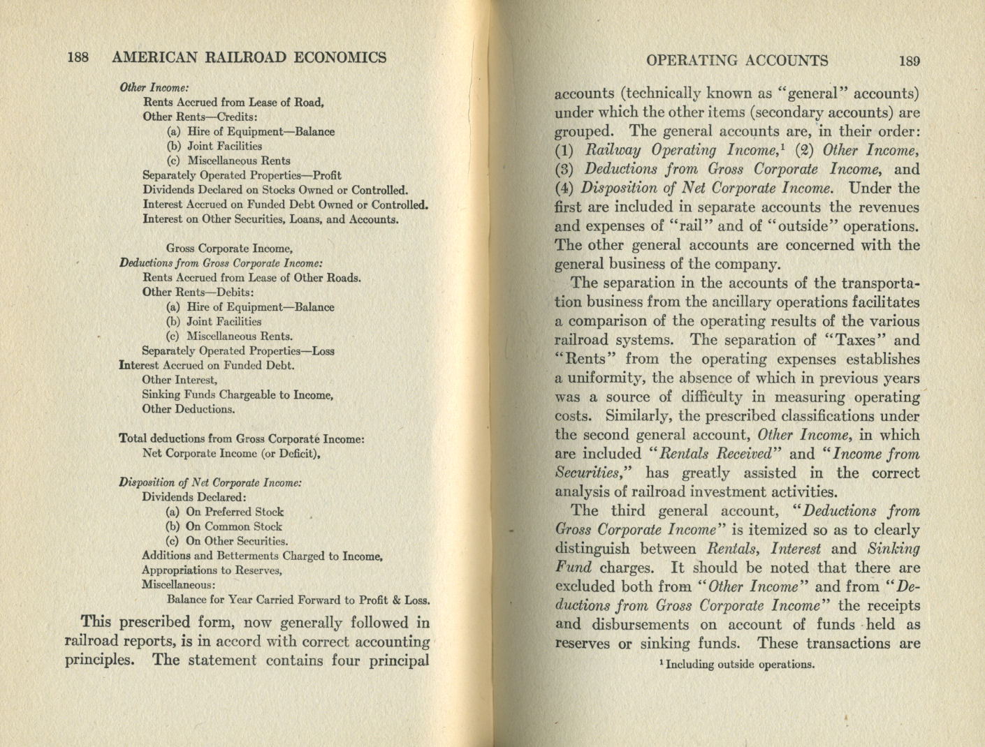 American Railroad Economics