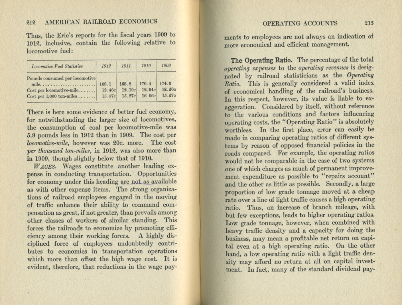 American Railroad Economics
