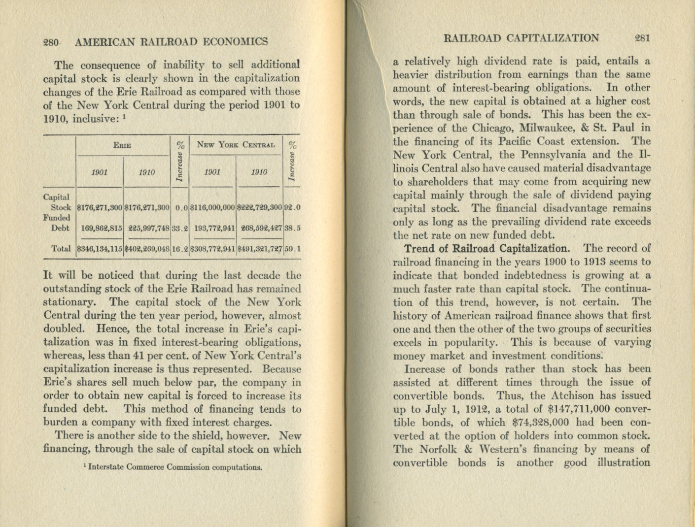 American Railroad Economics