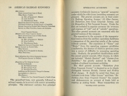 American Railroad Economics