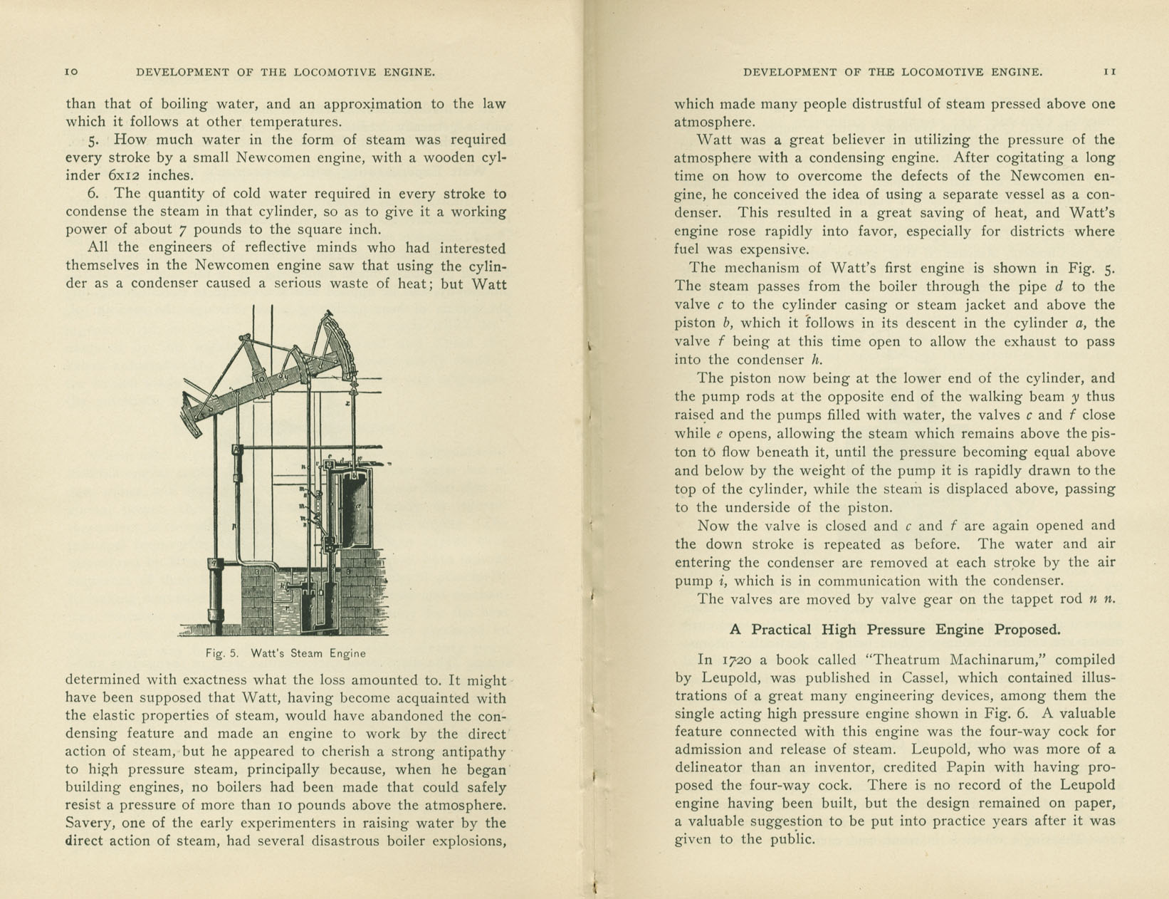 Development of the Locomotive Engine