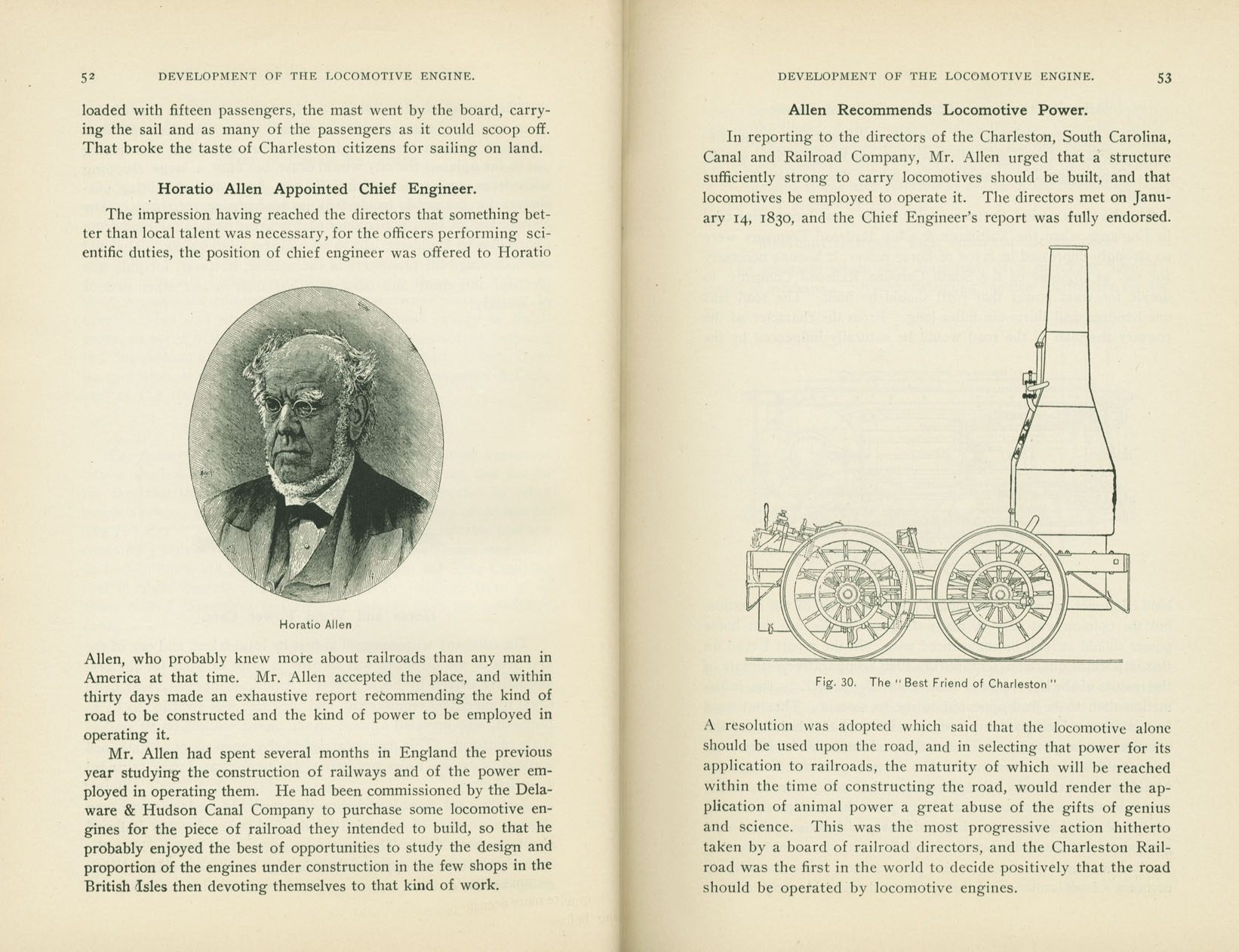 Development of the Locomotive Engine