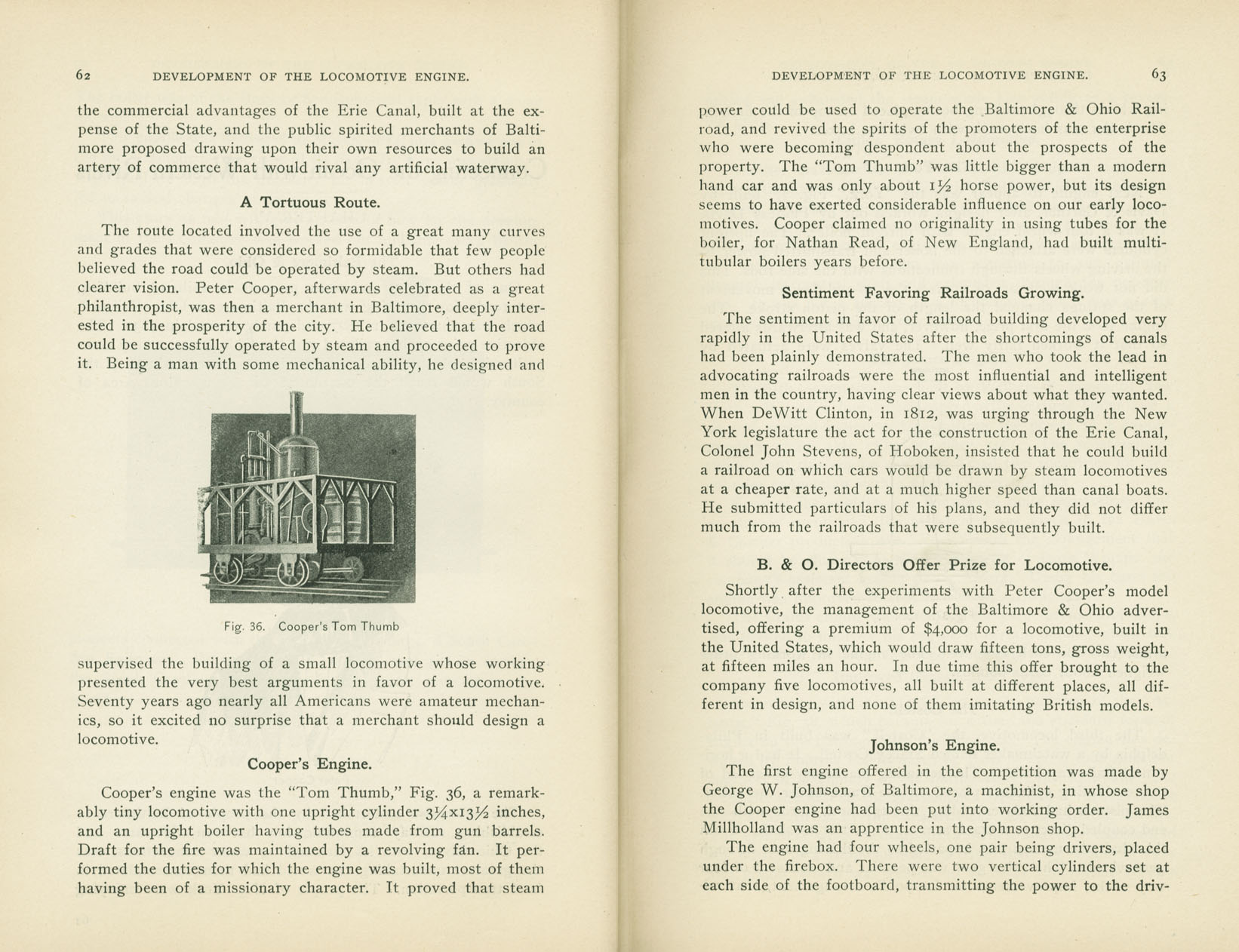 Development of the Locomotive Engine