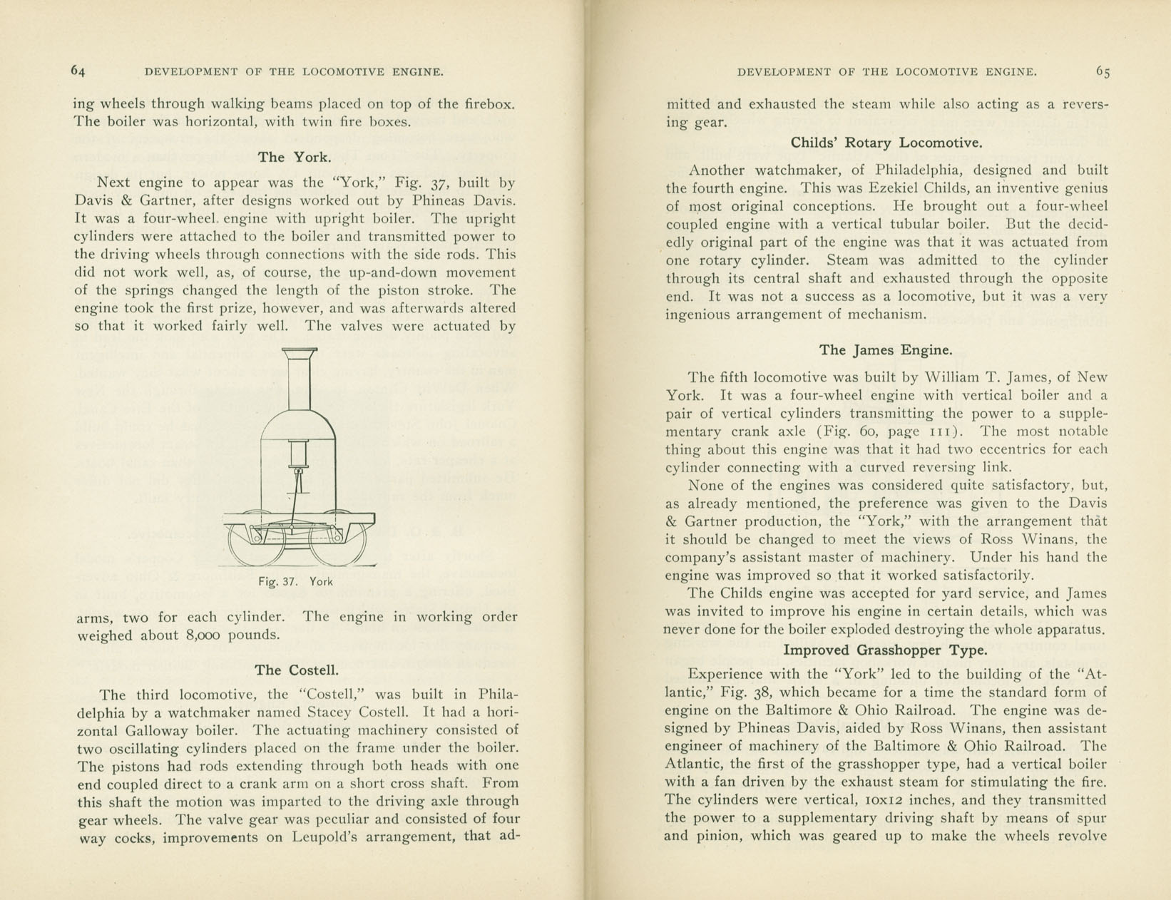 Development of the Locomotive Engine