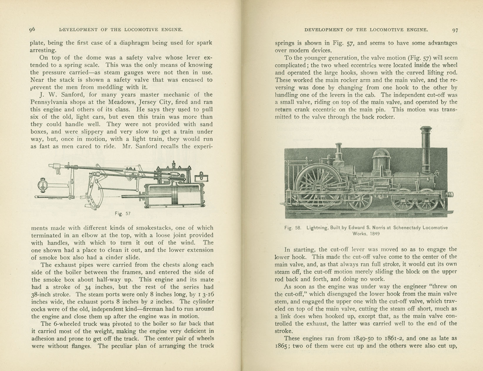 Development of the Locomotive Engine