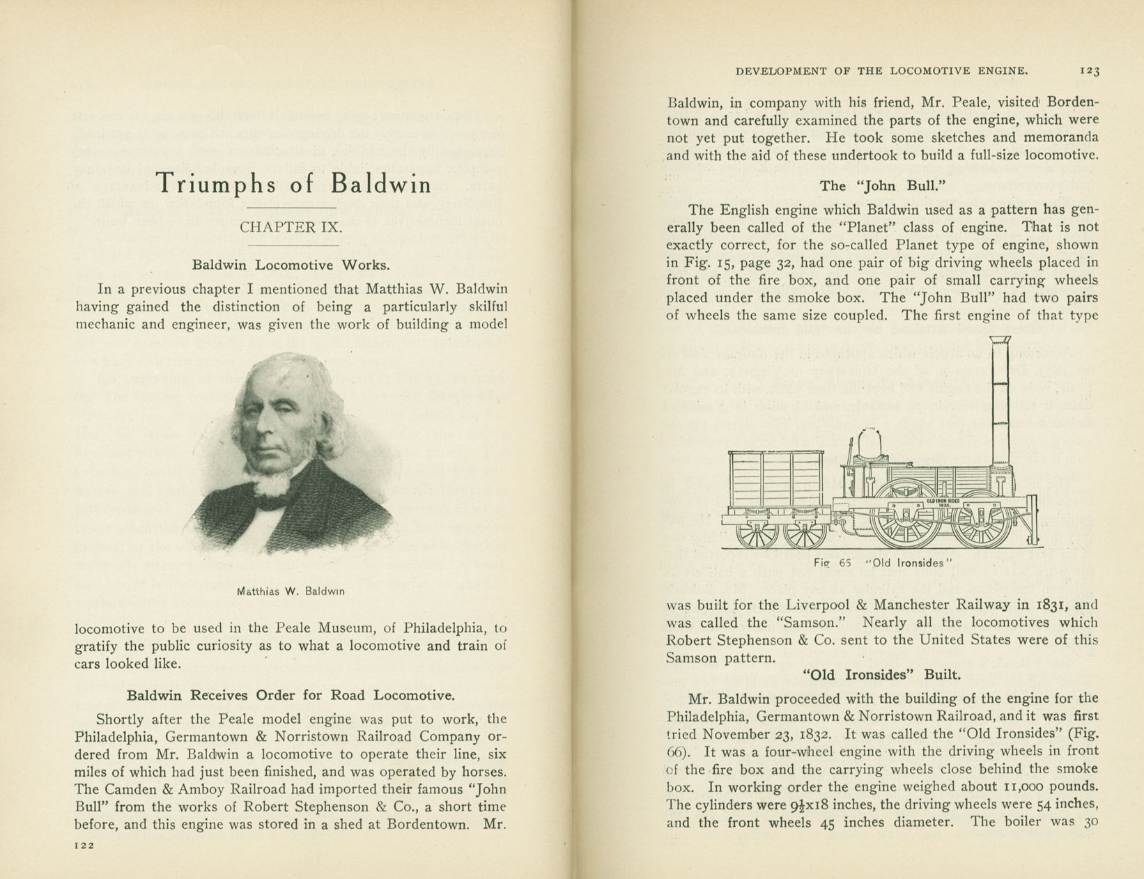 Development of the Locomotive Engine