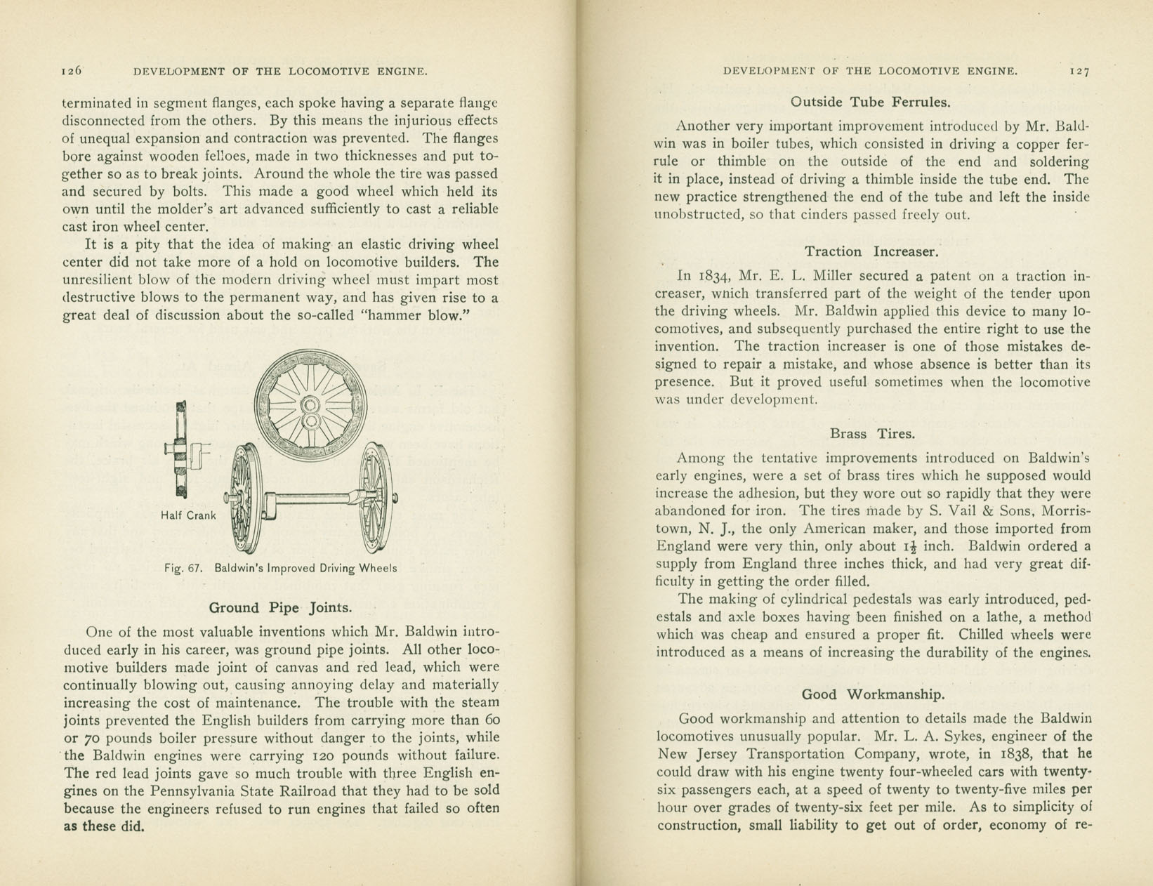 Development of the Locomotive Engine