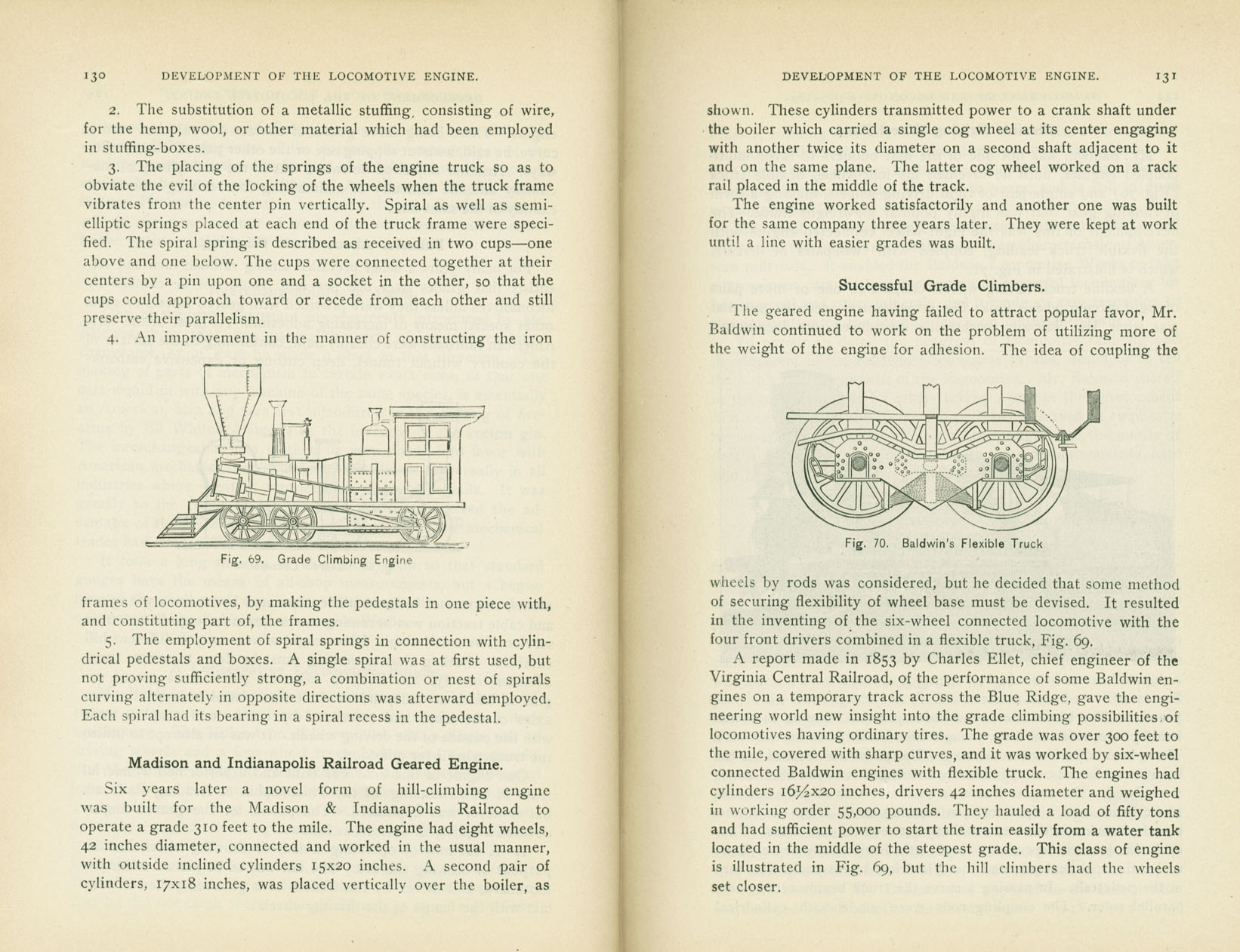 Development of the Locomotive Engine