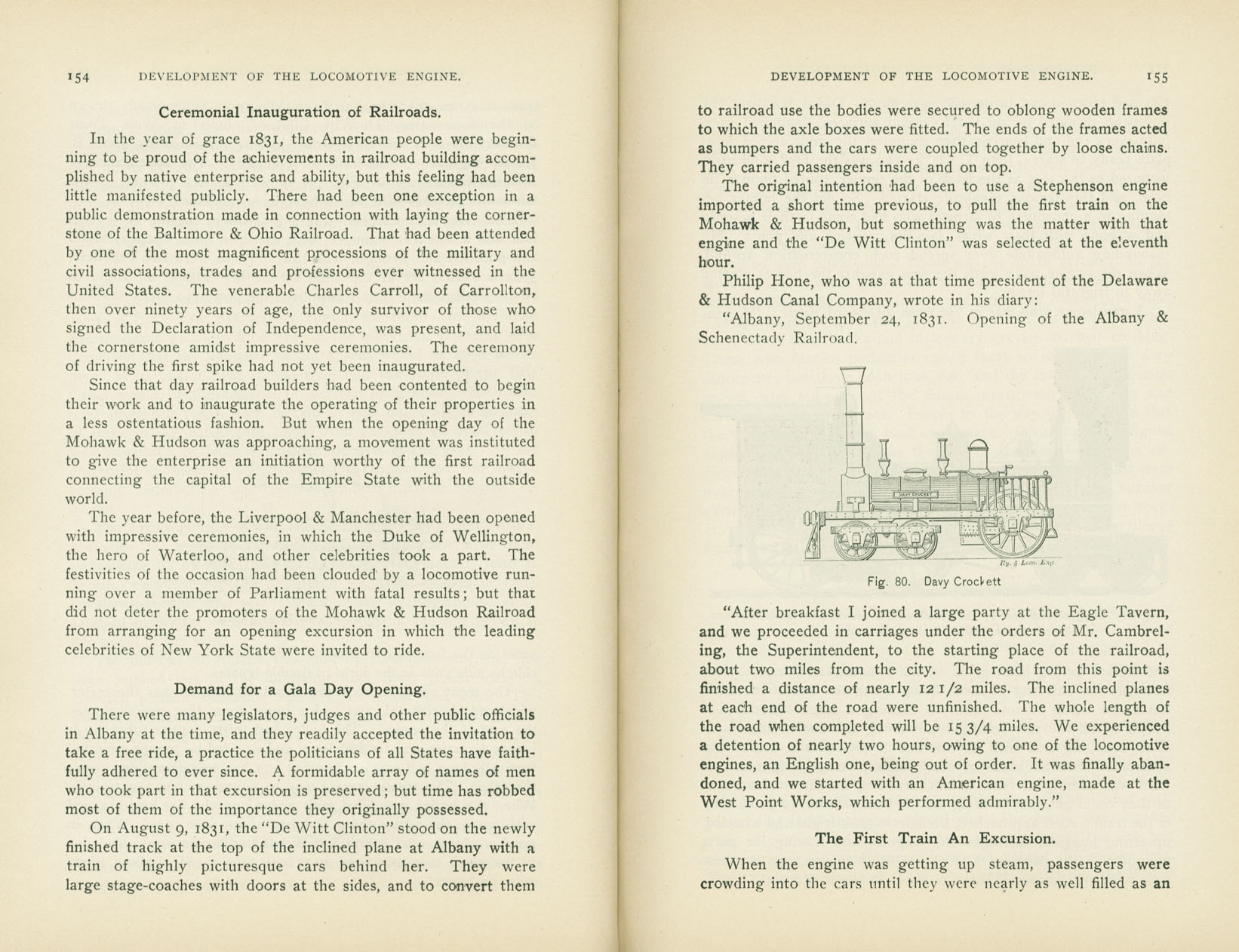 Development of the Locomotive Engine