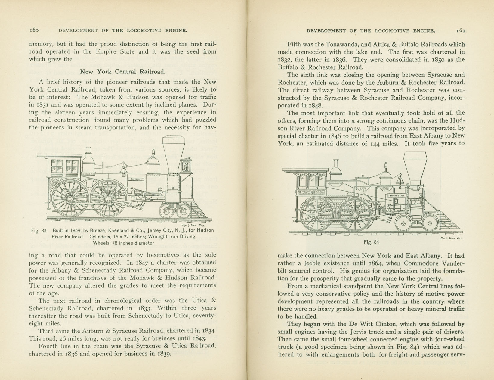 Development of the Locomotive Engine