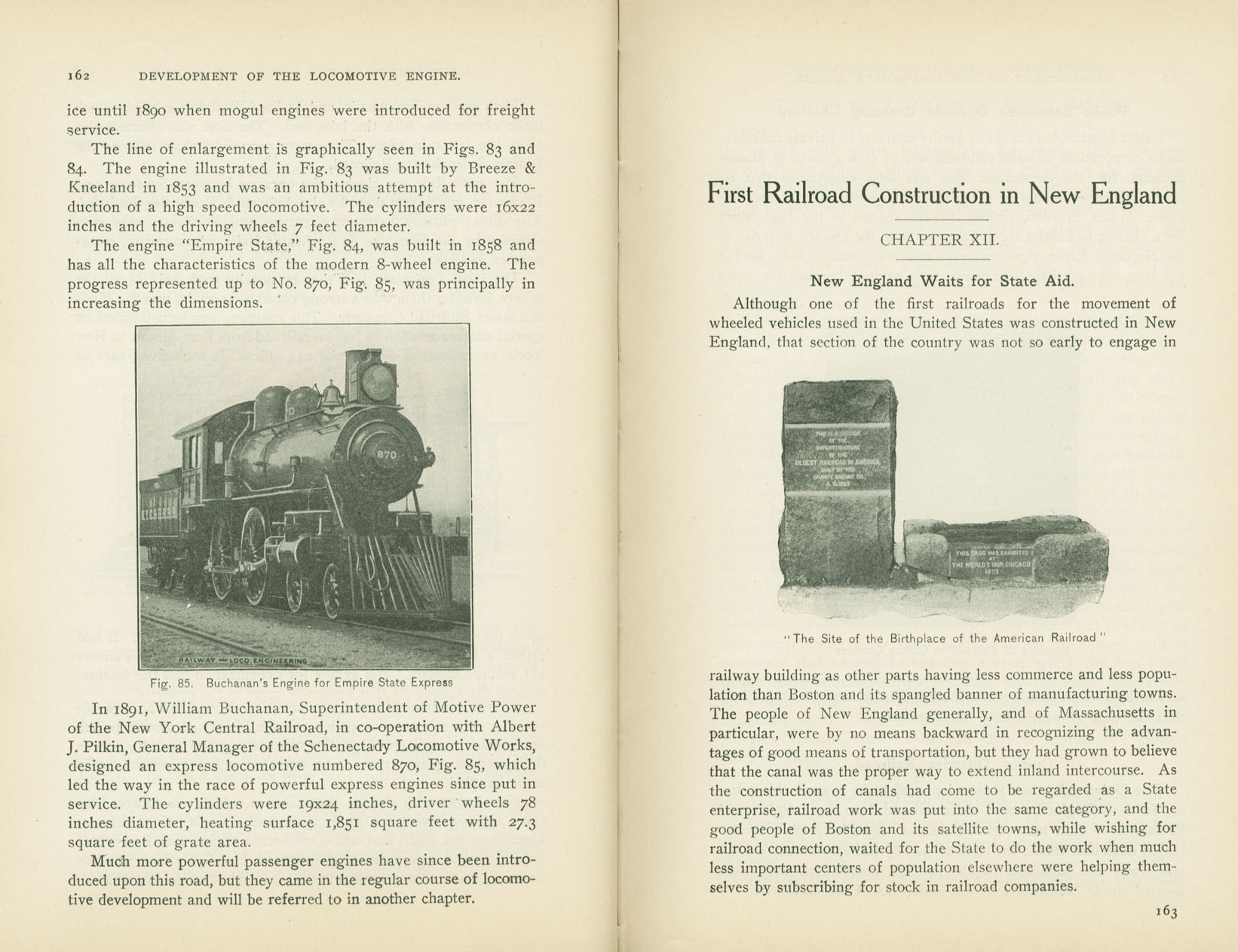 Development of the Locomotive Engine