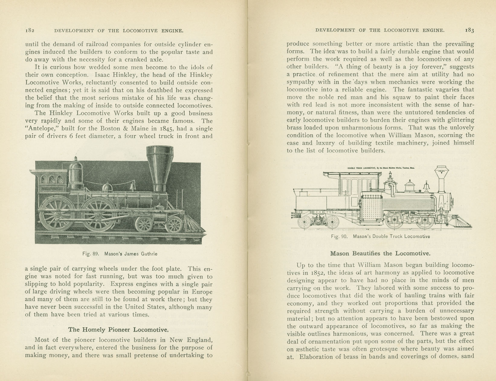 Development of the Locomotive Engine