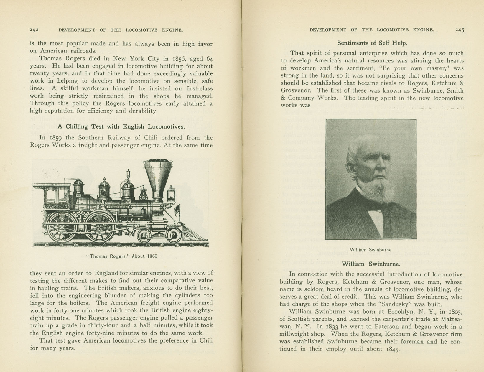 Development of the Locomotive Engine