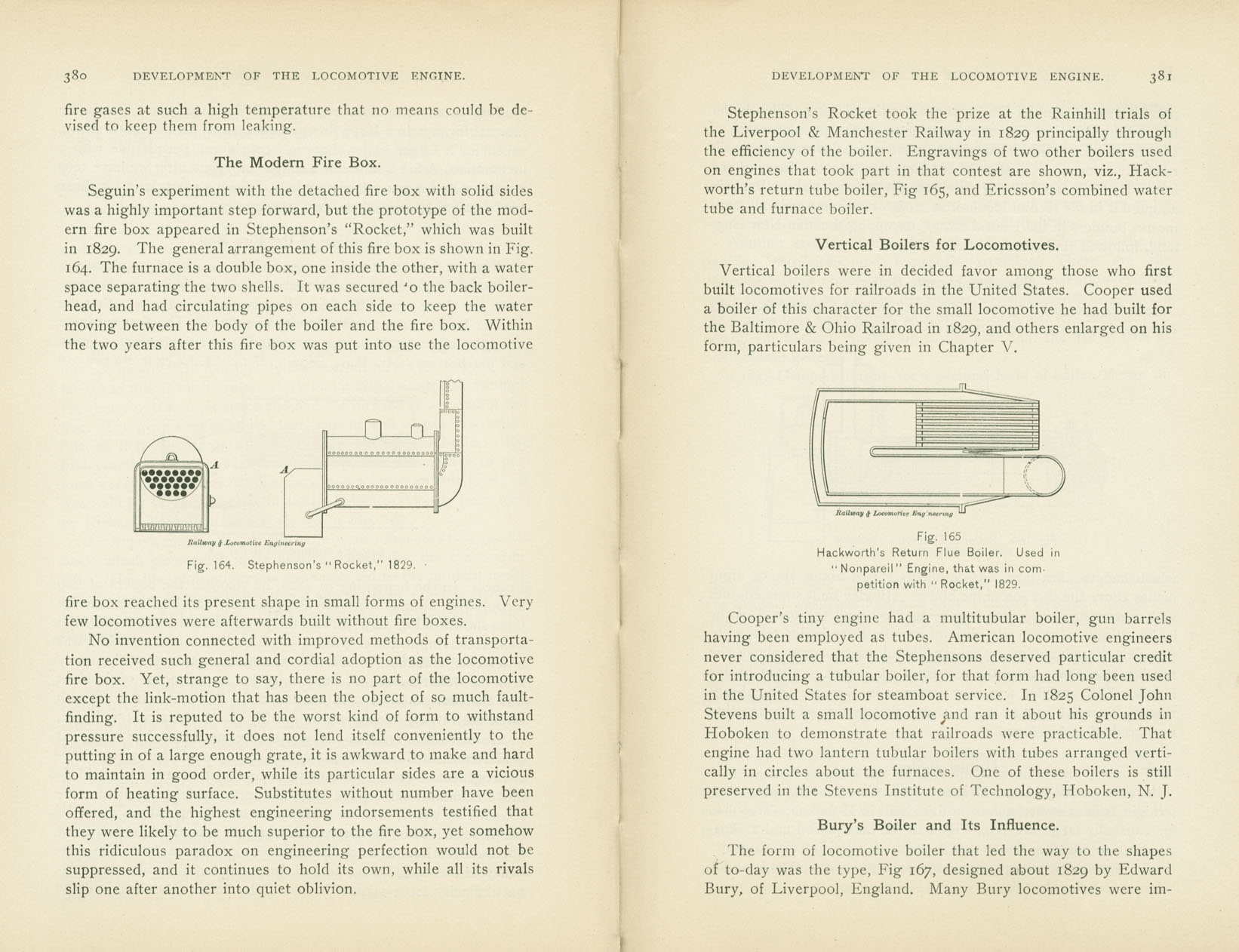 Development of the Locomotive Engine