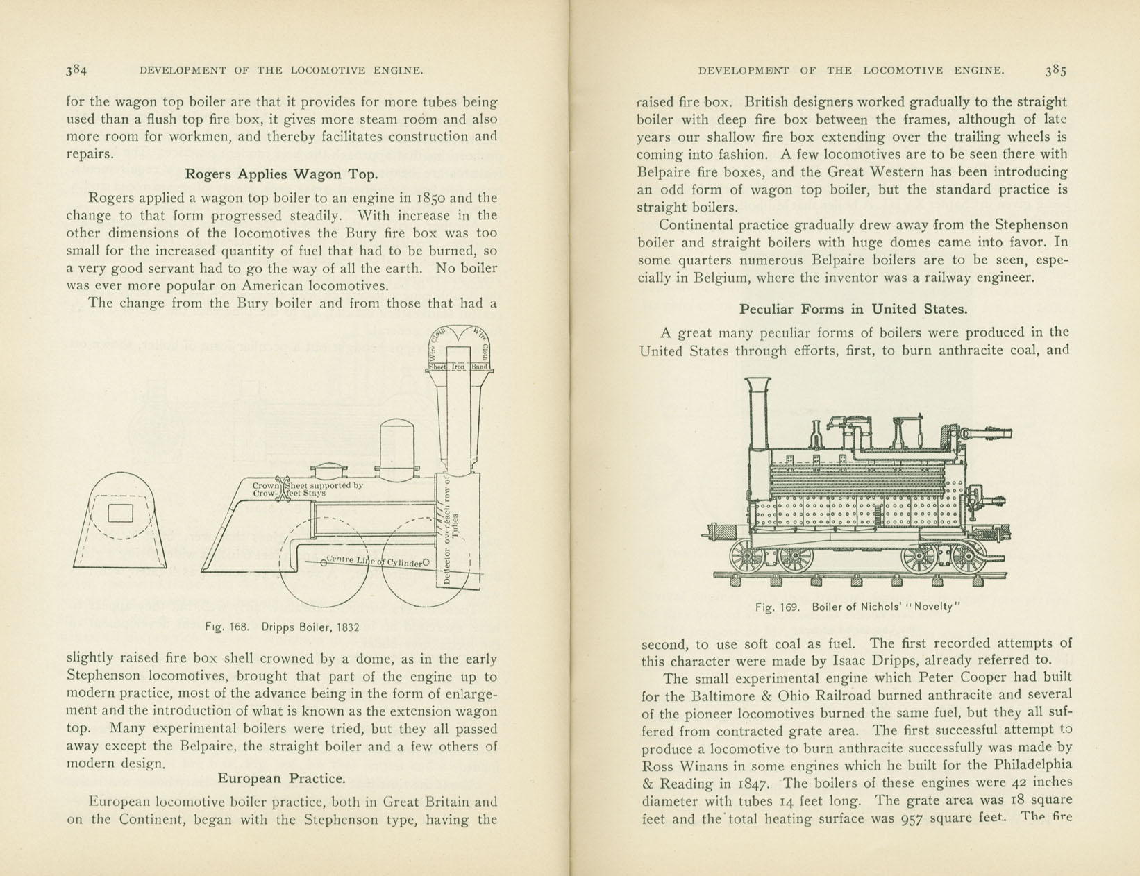 Development of the Locomotive Engine