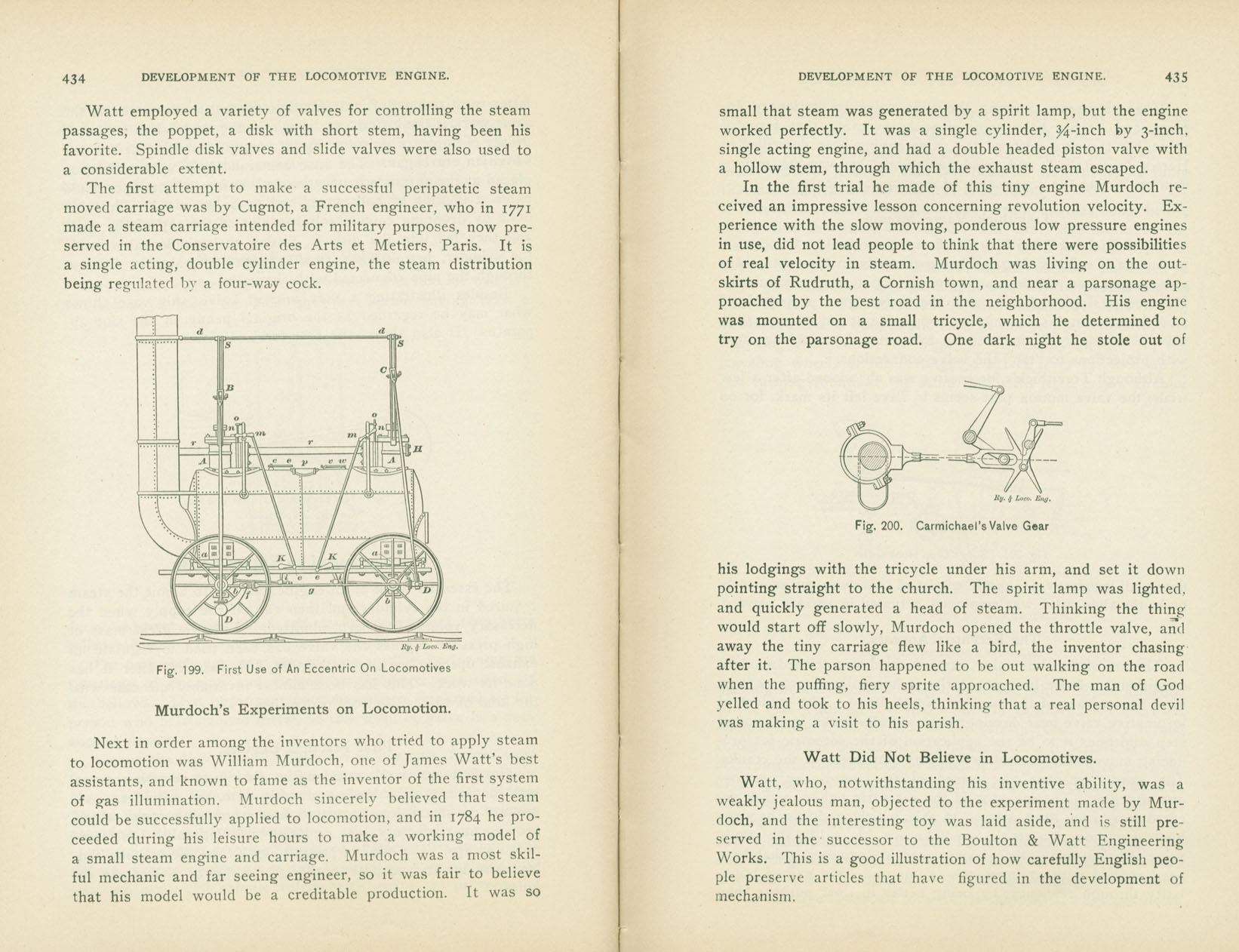 Development of the Locomotive Engine