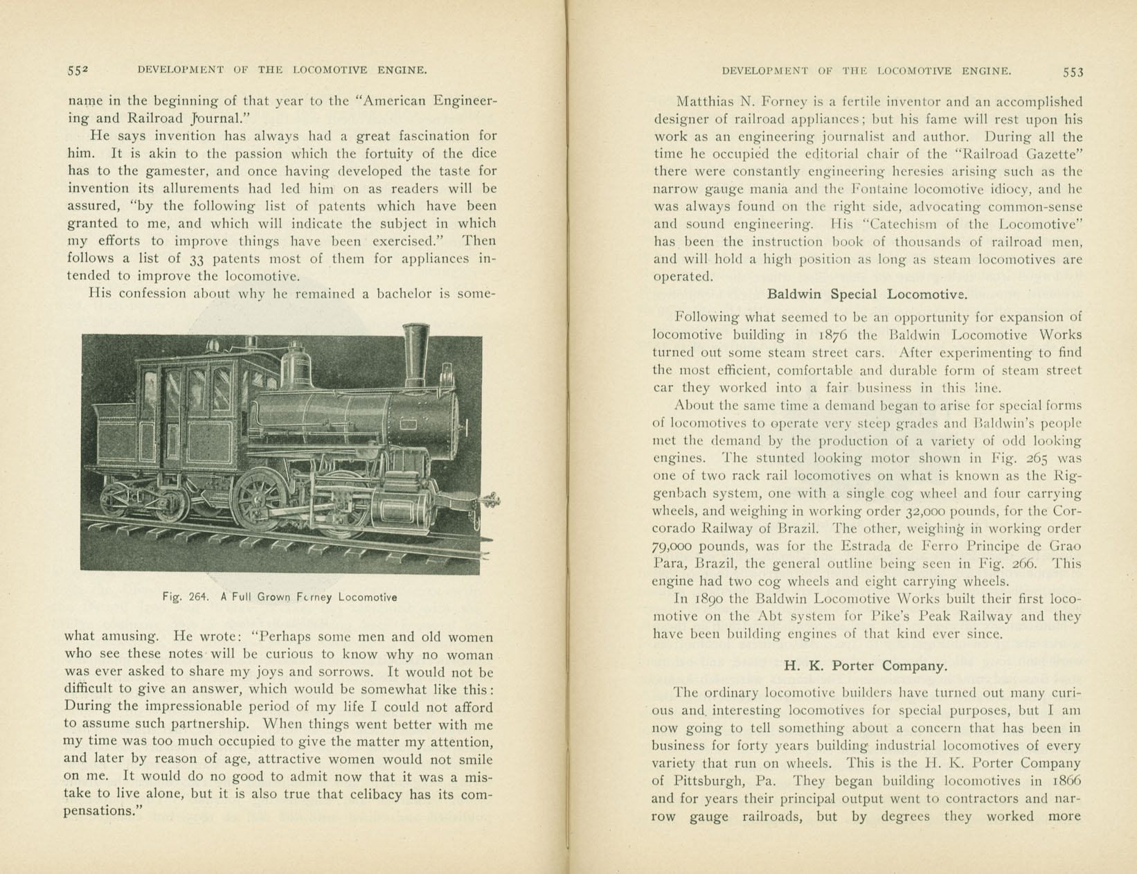 Development of the Locomotive Engine