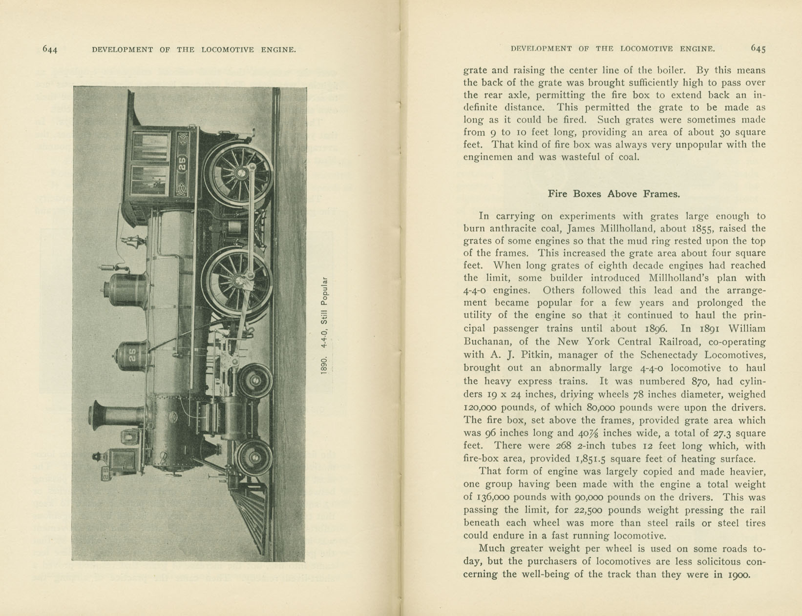 Development of the Locomotive Engine