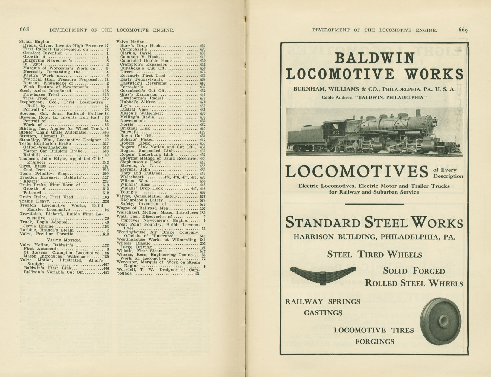 Development of the Locomotive Engine