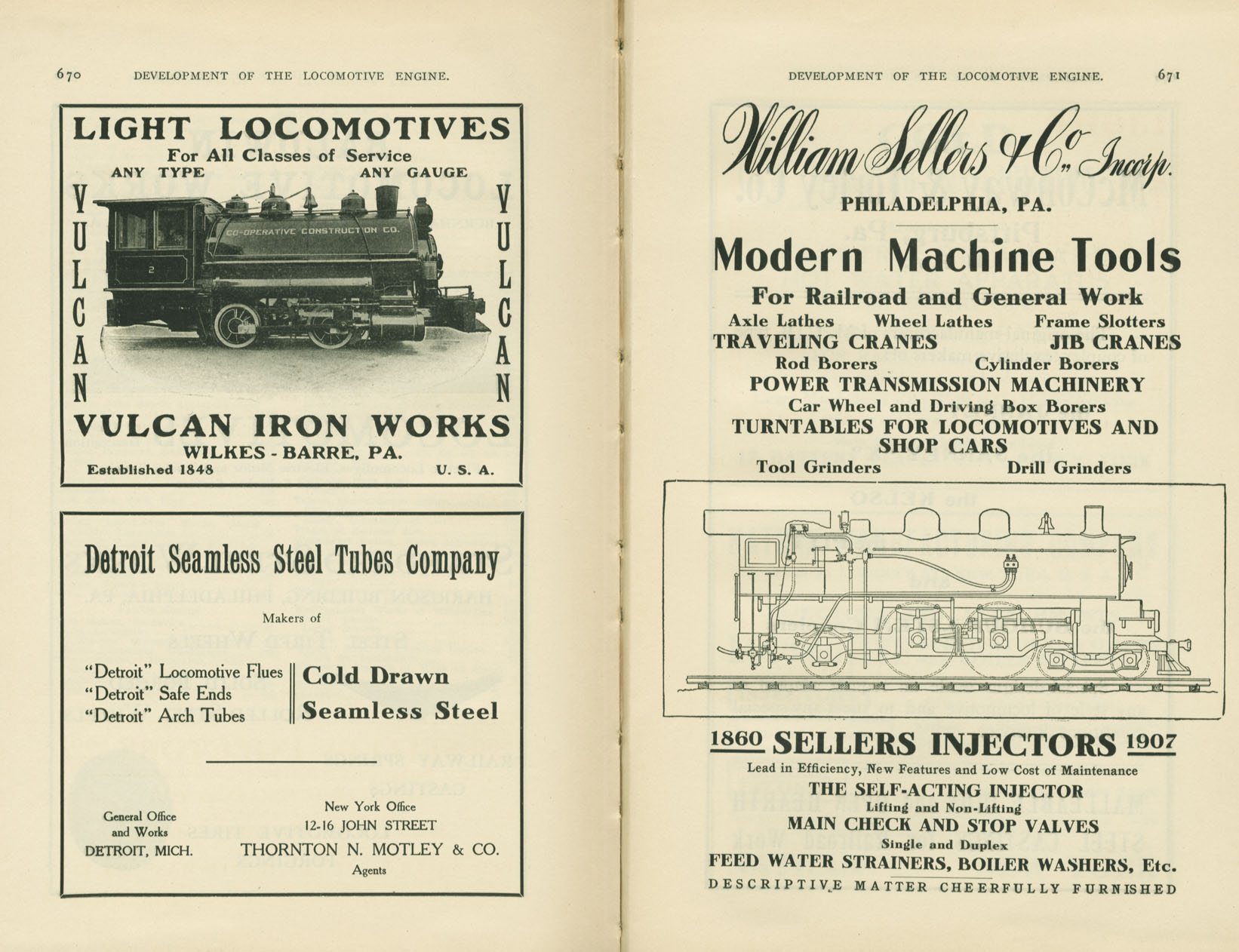 Development of the Locomotive Engine