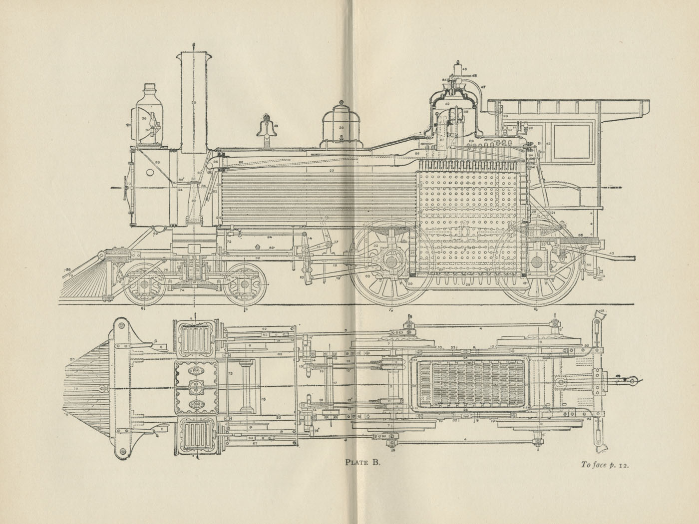 Locomotive Engine Running