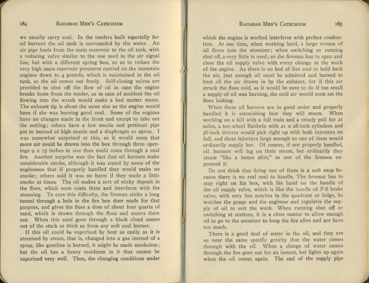 Railroad Men's Catechism