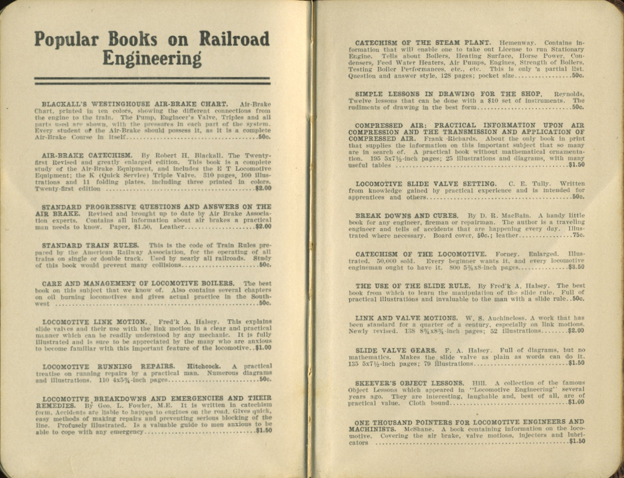 Railroad Men's Catechism