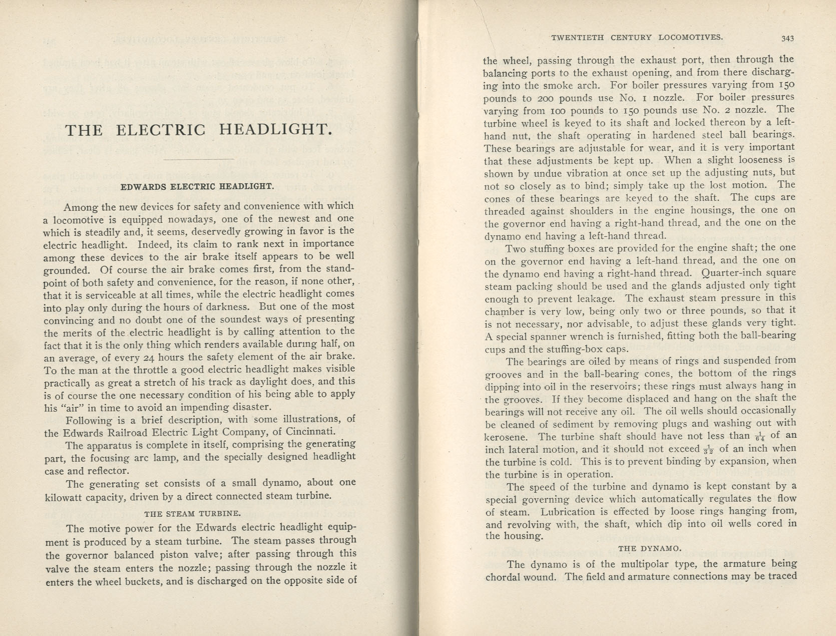 Twentieth Century Locomotives