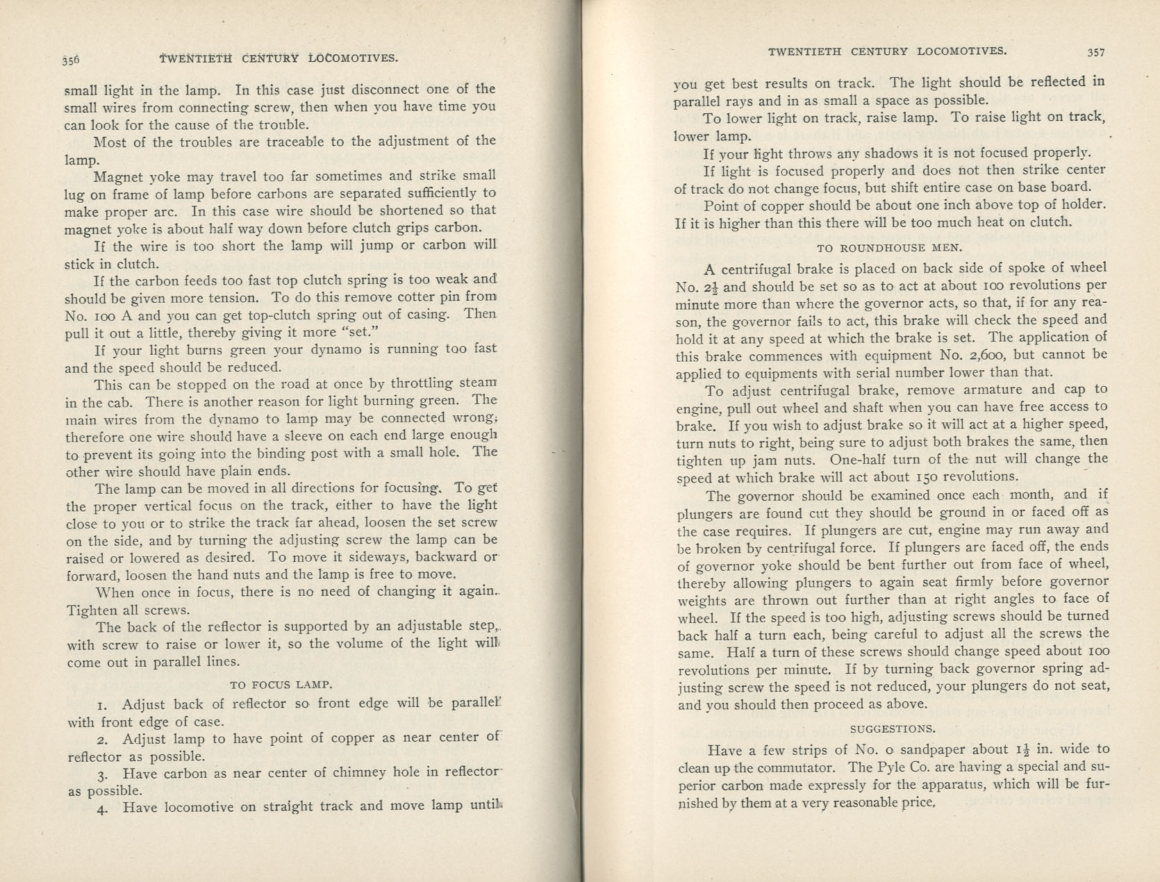 Twentieth Century Locomotives