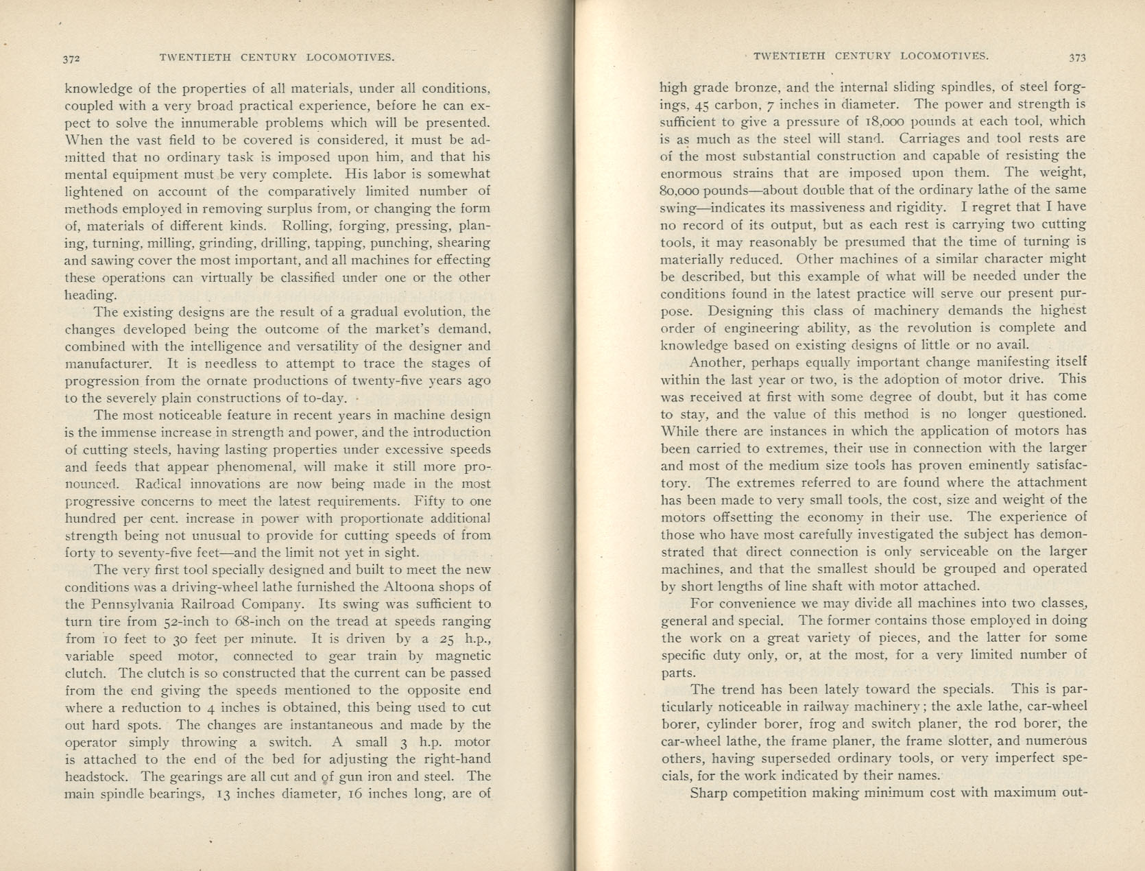 Twentieth Century Locomotives