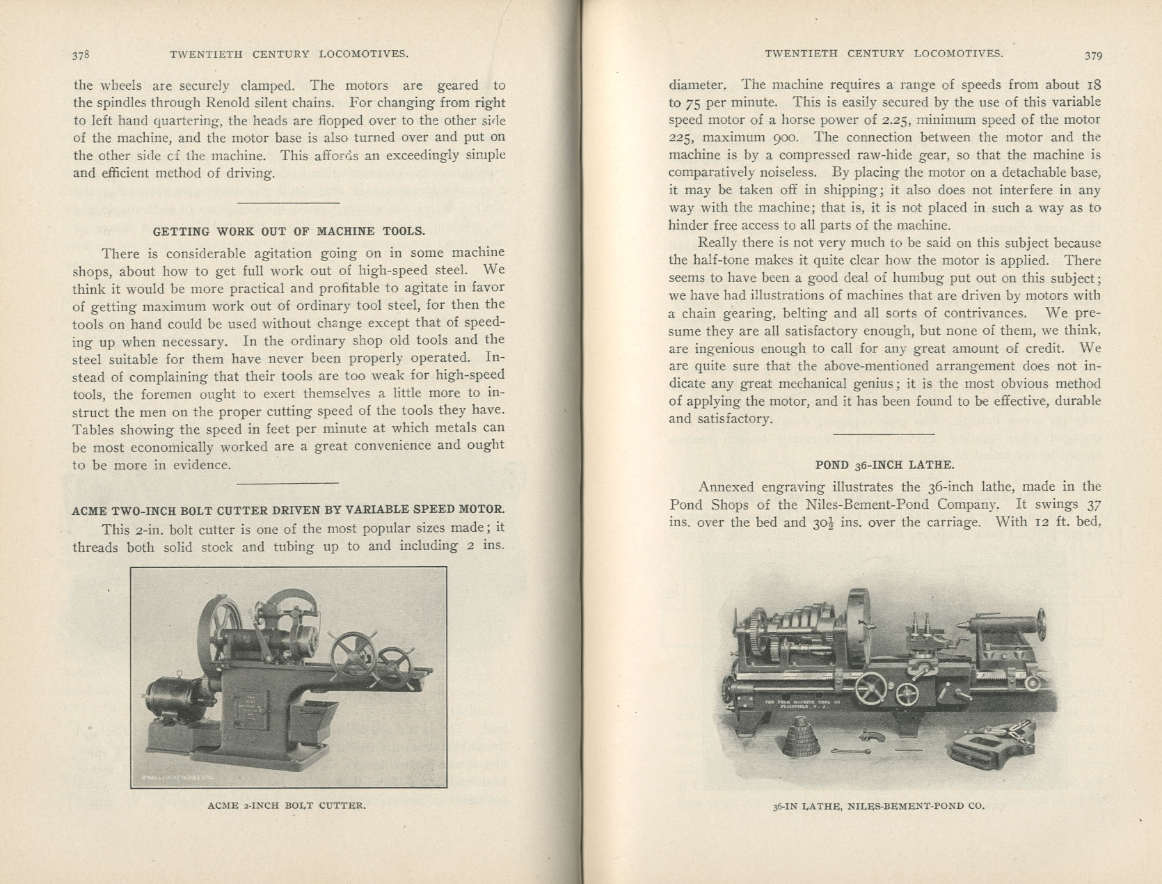 Twentieth Century Locomotives
