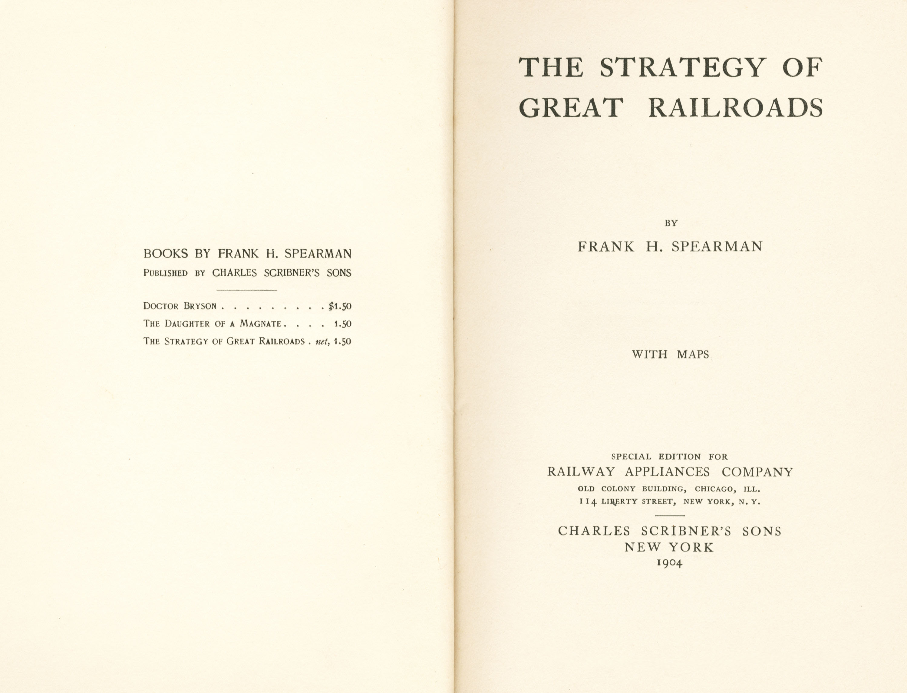 Strategy of Great Rail Roads