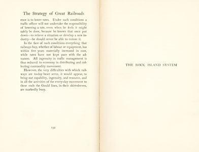 The Strategy of Great Rail Roads