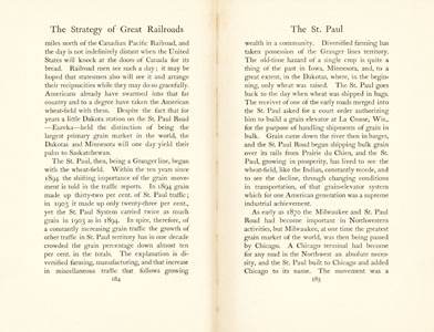 The Strategy of Great Rail Roads