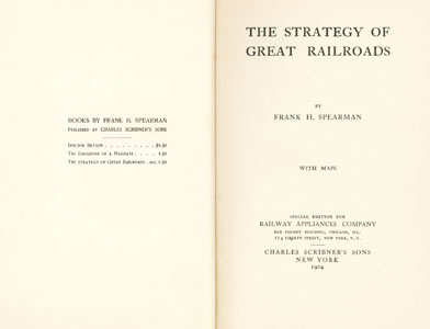 The Strategy of Great Rail Roads