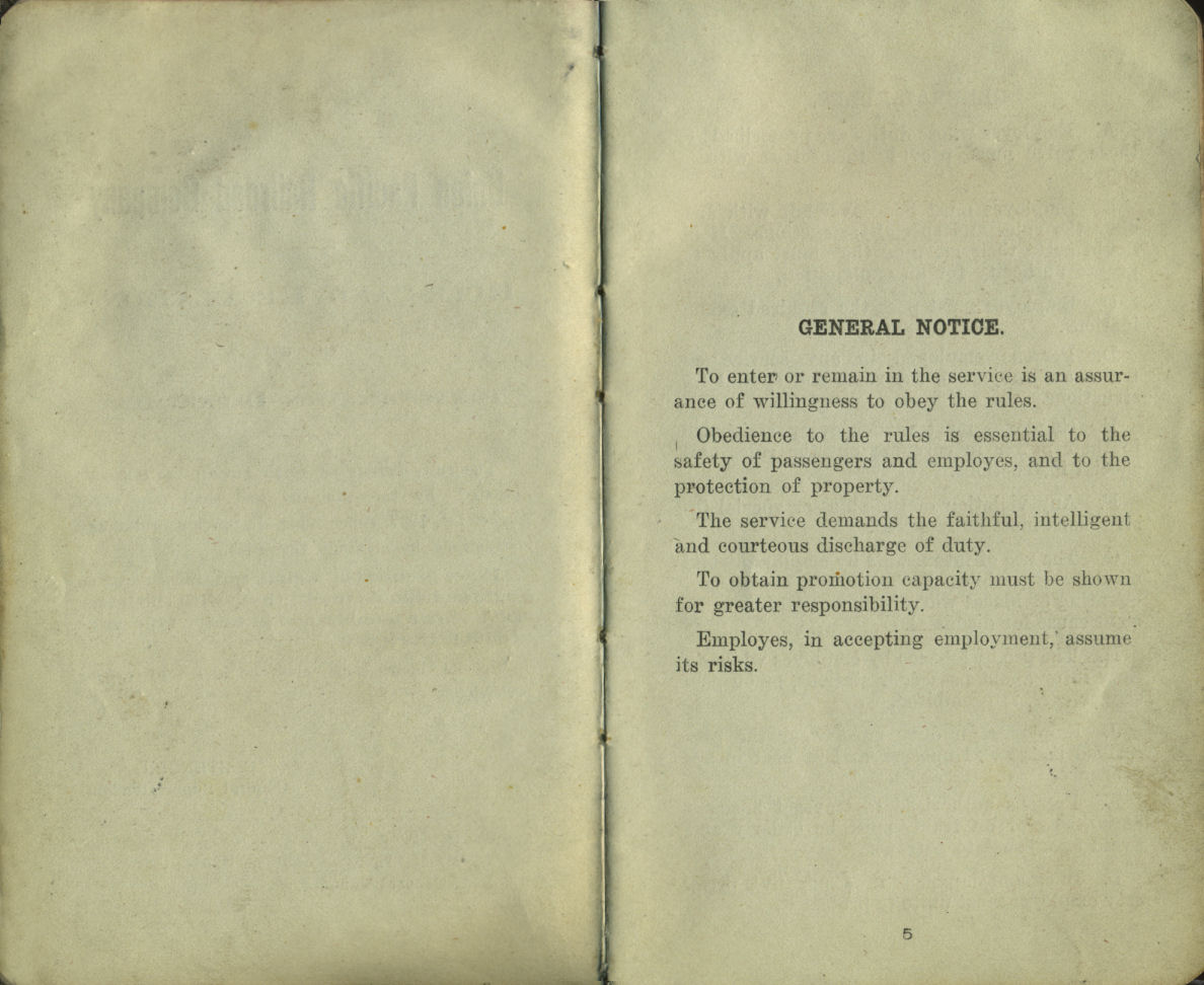 Rules and Regulations