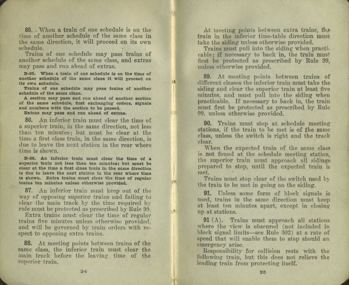 Rules and Regulations