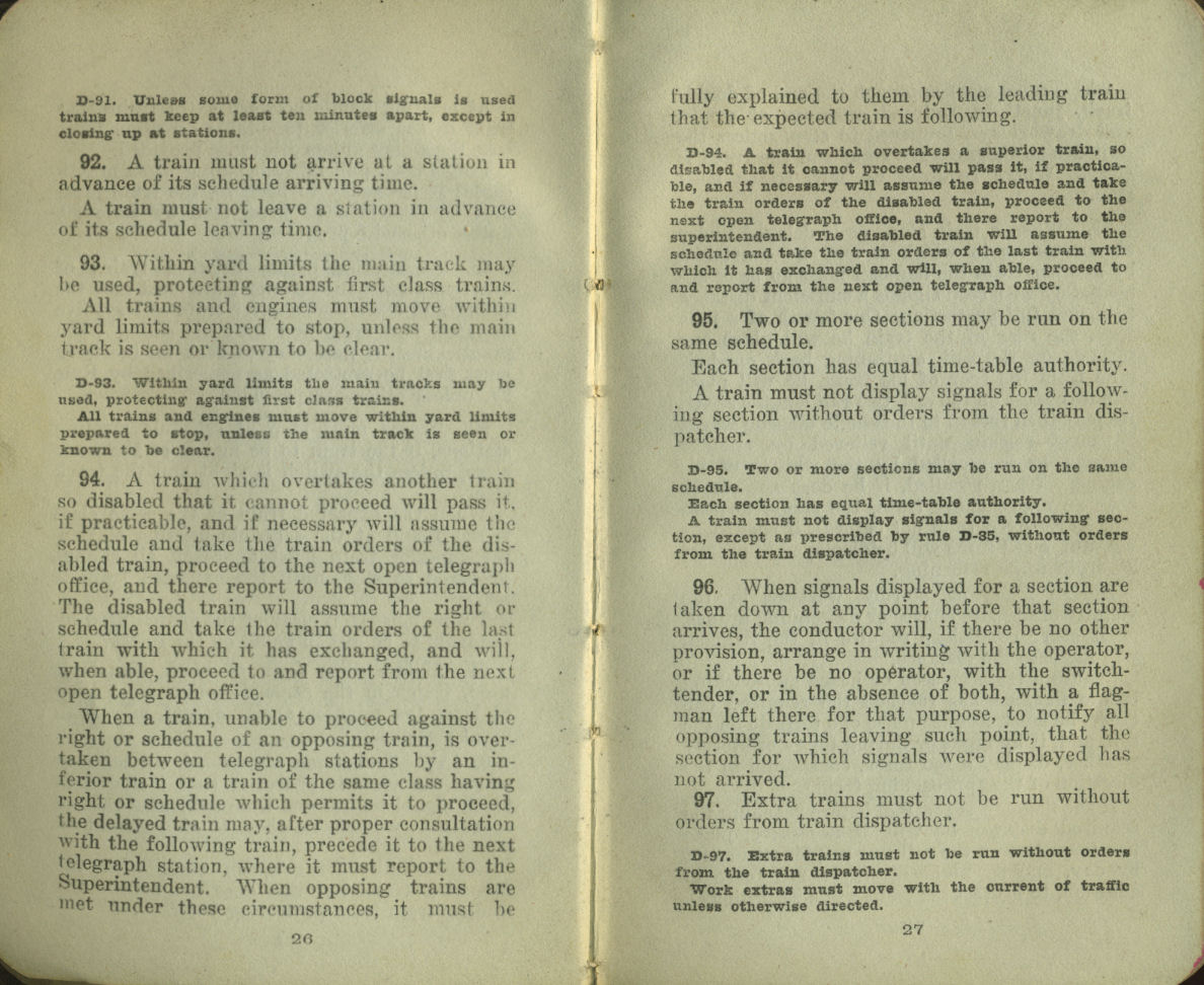 Rules and Regulations