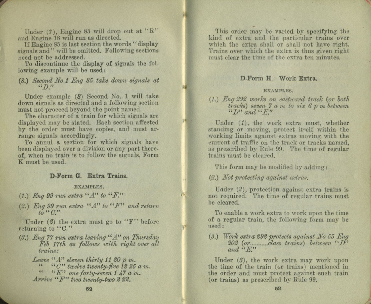 Rules and Regulations